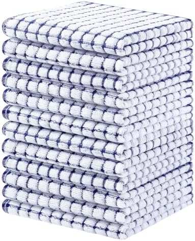 Homaxy 12 Pack Terry Kitchen Dish Cloths by Homaxy