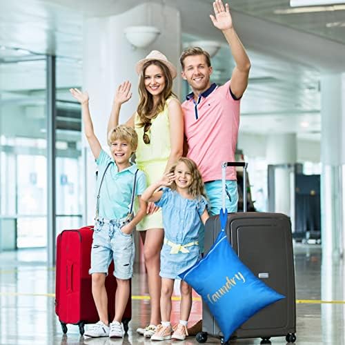 Shappy 2 Pack Wet Dry Bag Travel Laundry Waterproof, Laundry Style - Image 5