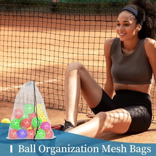 6 Pack Mesh Drawstring Bags - Image 5
