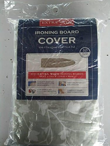 J&J Home Fashion Extra Wide 18x48 Ironing Board Cover - Image 4