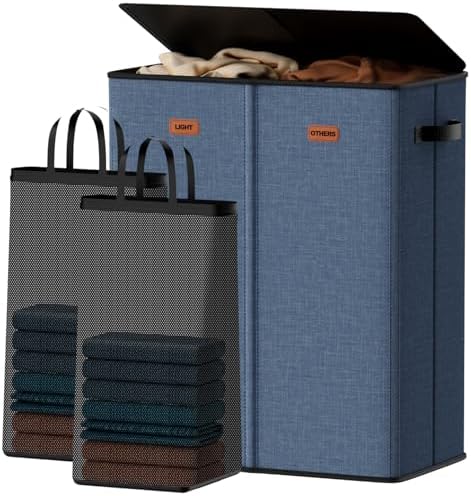 150L Double Laundry Hamper by Vexalora