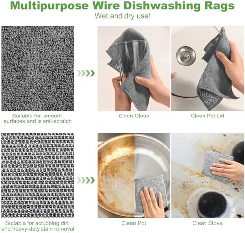 Jeymei Non Scratch Wire Dishcloth - Image 5