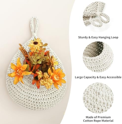Boho Wall Hanging Fruit Baskets - Image 2