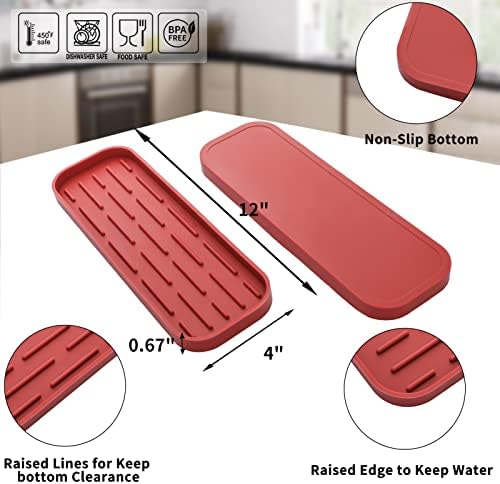 MicoYang Silicone Kitchen Sink Organizer Tray - Image 2