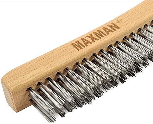 MAXMAN Wire Brush, Heavy Duty Rust Remover - Image 4