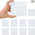 HOME MASTER HARDWARE 4" Wall Protector, 10 Pack Door Knob Wall Shield | White by HOME+MASTER+HARDWARE