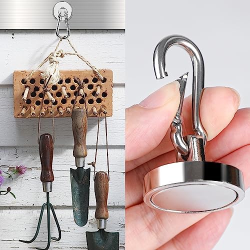 MIKEDE Strong Magnetic Hooks 150LB Neodymium Heavy Duty Magnets - Image 5