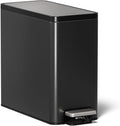 KOHLER 20957-BST Bathroom Trash Can, 2.5 Gallon Step Can, Quiet-Close Trash Can by Unknown