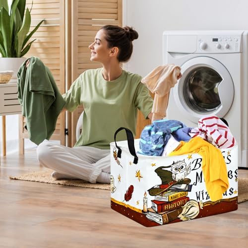 MAIZMZ Kids Reading Book Storage Basket Book Organizer - Image 5
