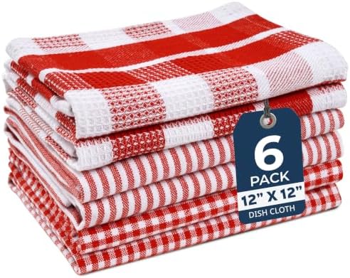 LANE LINEN Cotton Dish Towels for Drying Dishes by LaneLinen