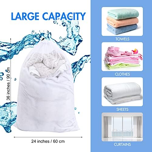 Berlune 30 Pack Large Mesh Laundry Bags - Image 2