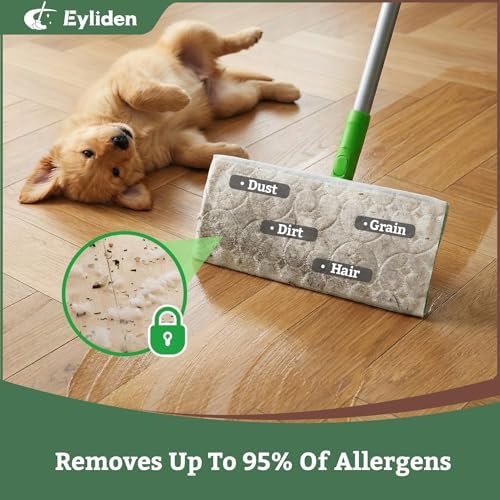 Eyliden Sweeper Mop with 36 Refills - Image 3