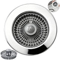 Solid Brass Body 3-in-1 Kitchen Sink Drain Strainer & Stopper, Heavy Duty Pop by BLAZEAVIAN