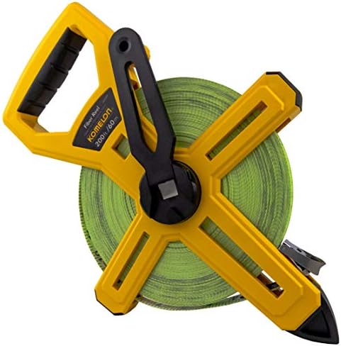 Komelon 6622IM Fiber Reel Long Open Reel Tape Measure Inch/Metric Scale - Image 4