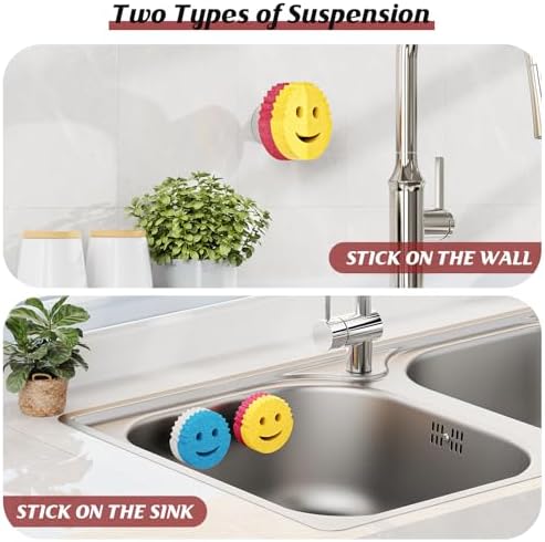 Kontoyo Sponge Holder for Kitchen Sink, Sink Caddy Organizer - Image 6