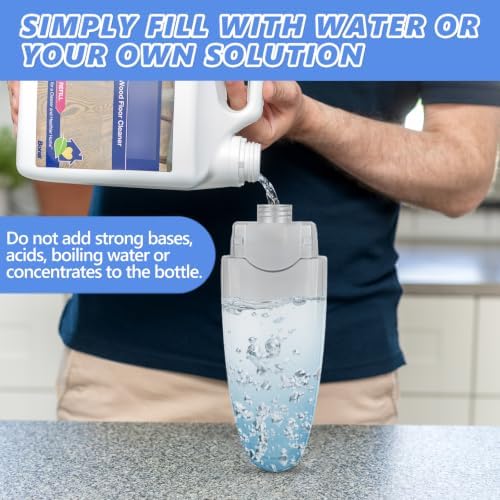 HOMTOYOU Microfiber Flat Mop - Image 4