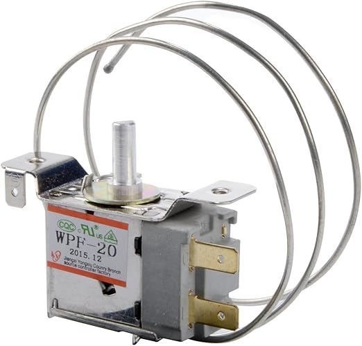 RUIAN Mini Fridge Thermostat Universal 2Pin WPF-20 freezer thermostat controller, 2pcs