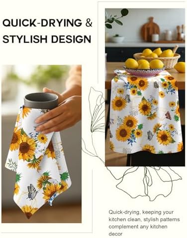 Miss Adola 150GSM Flour Sack Kitchen Towels Set of 2 - Image 5