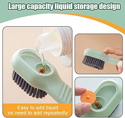 Liquid Adding Soft Fur Cleaning Brush, 2 Brushes + 2 Cleaning Cloths - Image 4