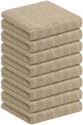 Homaxy 100% Cotton Terry Kitchen Towels, 8 Pack by Homaxy
