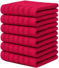 Premium Kitchen Towels 6 Pack 100% Cotton by BumbleTowels