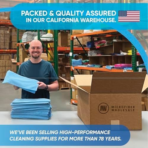 Microfiber Wholesale 16" x 16" All Purpose Towels - Image 7