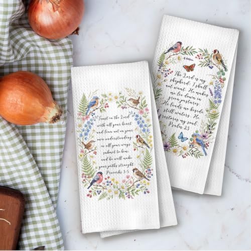 Christian Birds Gifts Kitchen Towel Set - Image 4