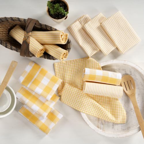 LANE LINEN 100% Cotton Kitchen Dish Cloths, Ultra Soft Absorbent Quick Drying - Image 4