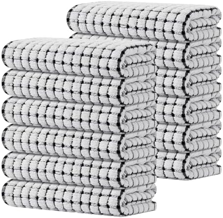 Kitinjoy Cotton 12 Pack Terry Kitchen Towels by Kitinjoy