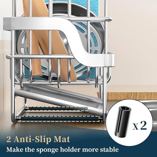 Consumest Sponge Holder for Kitchen Sink - Image 6