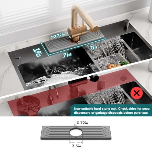 eormoe Diatomite Kitchen Faucet Mat - Image 4