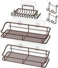 Nieifi Shower Caddy Adhesive, Shower Shelves, Shampoo Holder by Nieifi