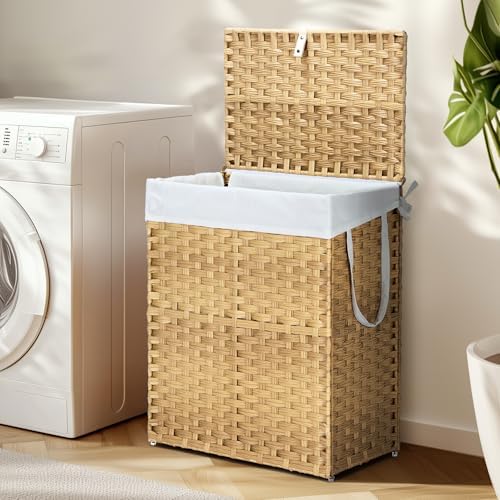 DUMOS Woven Laundry Basket - Image 2