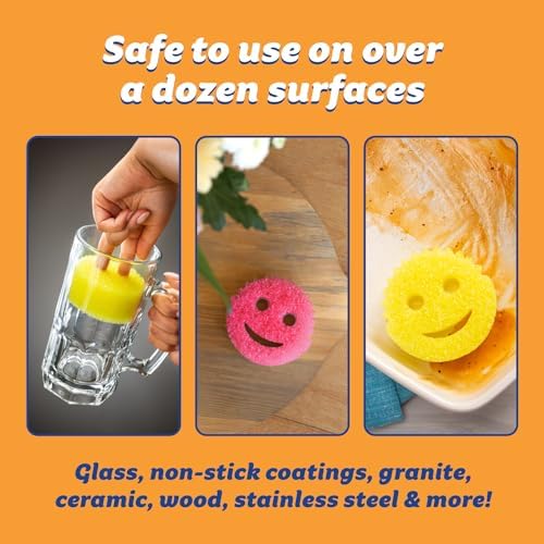 Scrub Daddy 4 Scrub Daddy Sponges & 4 Scrub Mommy Kitchen Sponges - Image 7