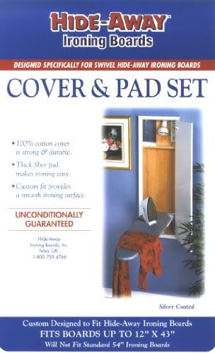 Hide-Away Ironing Board Cover & Pad Set by HIDE-AWAYIRONINGBOARDS