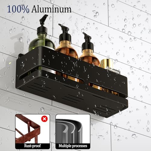 Bathroom Shower Caddy, No Drill Shower Shelves - Image 5