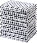 Mordimy Premium Cotton Kitchen Towels 16"x 25", 8 Pack by Mordimy