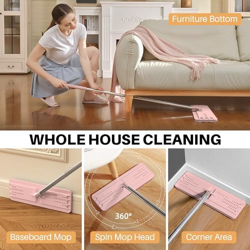 JOYMOOP Flat Mop, Microfiber Cleaning Pad - Image 6