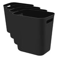 UUJOLY Plastic Small Trash Can Wastebasket, Garbage Container Basket by UUJOLY