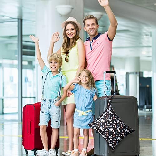 Shappy 2 Pack Wet Dry Bag Travel Laundry Waterproof - Image 4