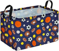 MAIZMZ Kids Hamper Storage Bins Organizer Toy Box Laundry Basket Large Canvas by MAIZMZ