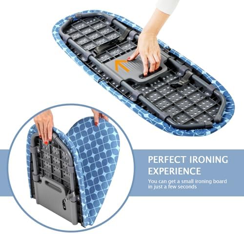 SheeChung Small Ironing Board 12"x32", Foldable Tabletop Ironing Board - Image 5