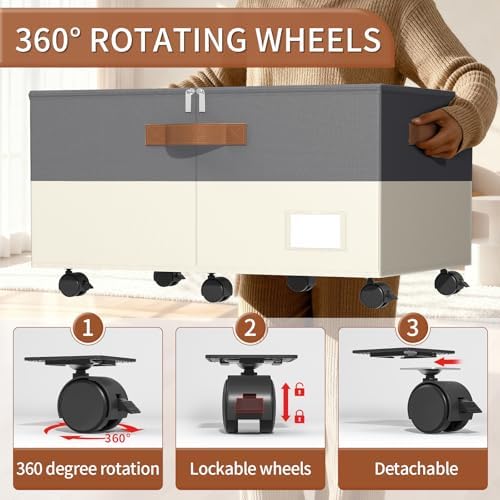 Foyego 2 Pack Shoe Organizer for Closet, - Image 4
