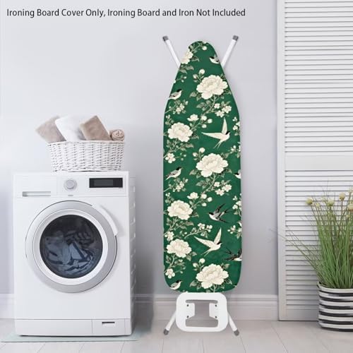 Bird Ironing Board Cover and Pad 16 x 55 Thick Padding - Image 3