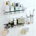 Shower Caddy Organizer with Hooks, Self Adhesive Bathroom Shelves, Shower by Unknown