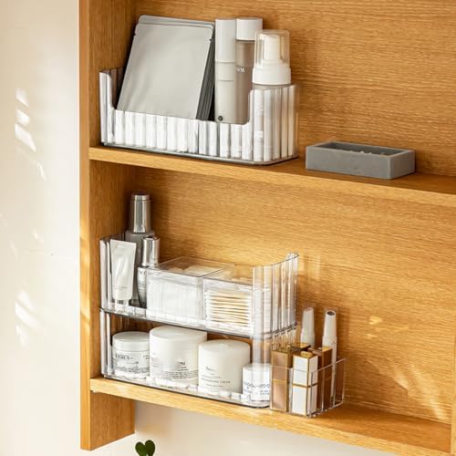2-Tier Stackable Medicine Cabinet Organizer Shelves - Image 5