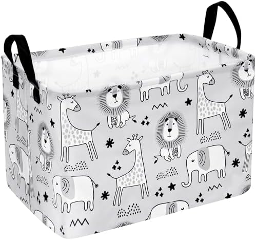 MAIZMZ Kids Storage Basket Baby Foldable Toys Organizer Bins Decorative Gifts by MAIZMZ