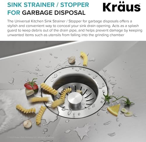 KRAUS GDC-4 Garbage Disposal Strainer and Stopper - Image 4