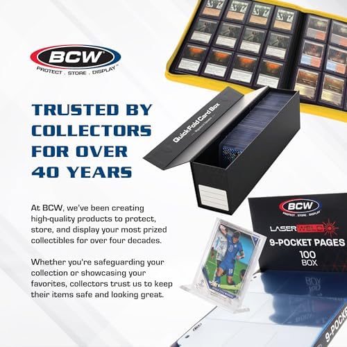 BCW Super Shoe Storage Boxes, Holds 3, 000 Cards or 600 Toploaders, 5 Pack - Image 6