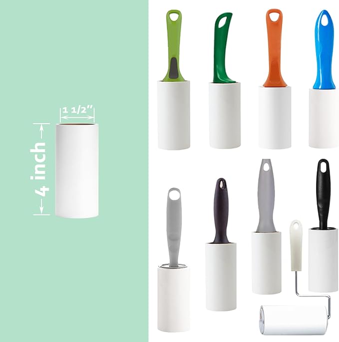 4 inch Lint Roller Refills for PetLovers Evercare Amazon and Other Lint Roller - Image 2